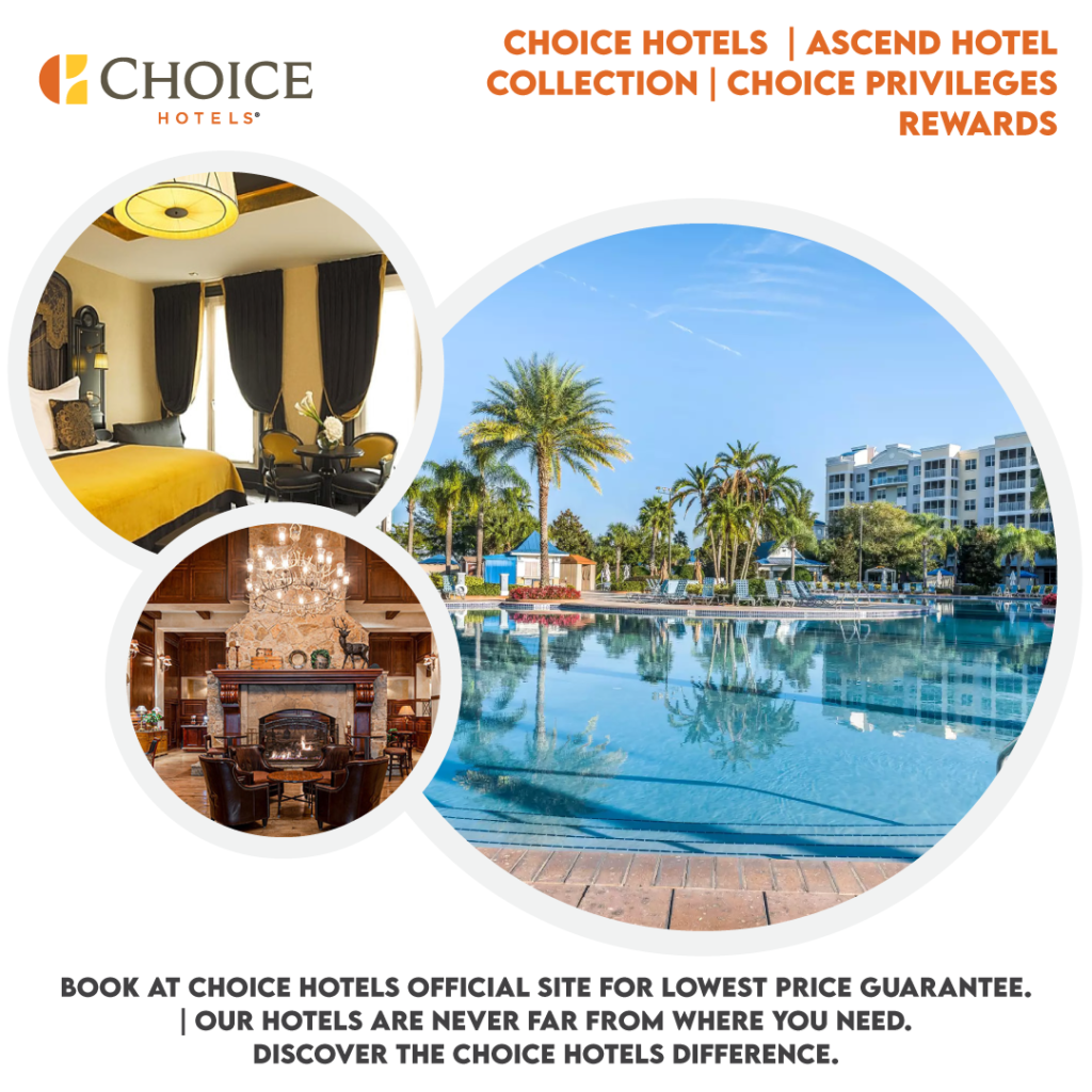 Book at Choice Hotels Official Site for Lowest Price Guarantee