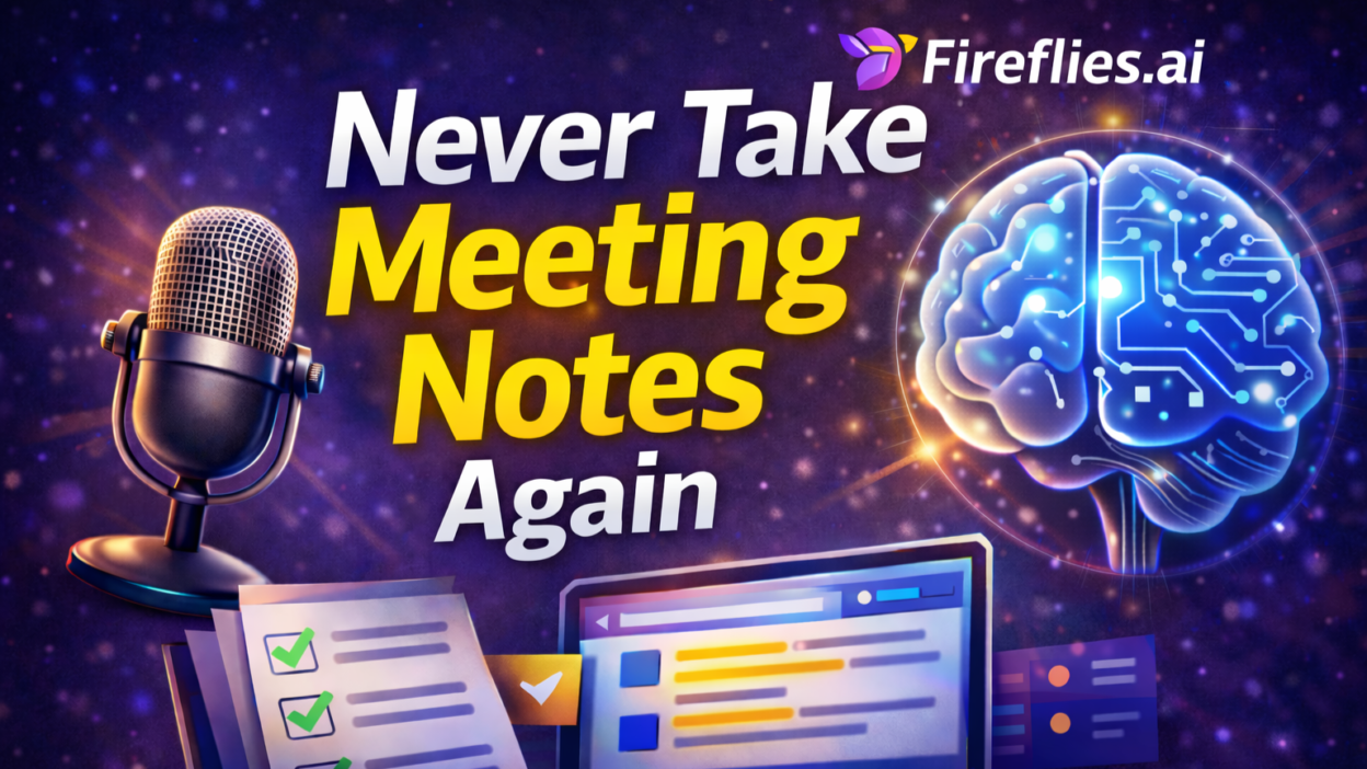 Fireflies.ai AI meeting assistant dashboard showing meeting transcription