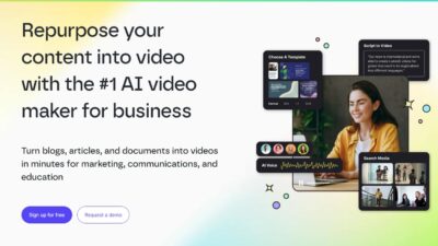 #1 AI video maker for business