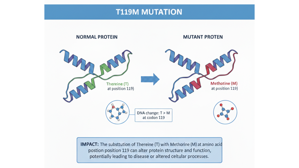 T119M mutation